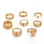 Arihant Women Contemporary Stackable Rings Set of 8