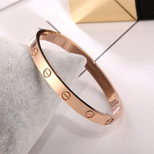 Arihant Jewellery For Women Contemporary Rose Gold Plated Love Bracelet