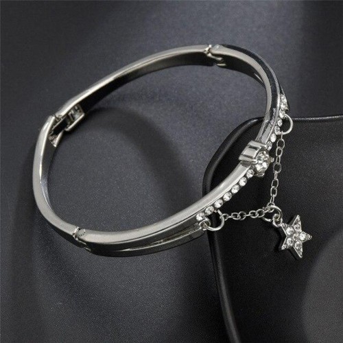 Arihant Silver Plated Star inspired Stone Studded ...