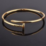 Arihant Gold Plated Stainless Steel Anti Tarnish Nail Bracelet