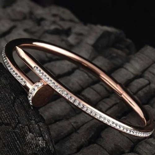 Arihant Rose Gold Plated Stainless Steel Anti Tarn...