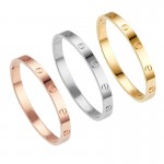 Arihant Jewellery For Women Contemporary Rose-Silver-Gold Plated Love Bracelet Combo