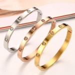 Arihant Jewellery For Women Contemporary Rose-Silver-Gold Plated Love AD Bracelet Combo