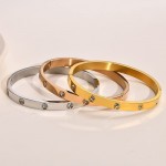 Arihant Jewellery For Women Contemporary Rose-Silver-Gold Plated Love AD Bracelet Combo