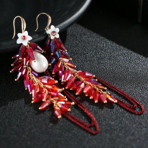 Arihant Multicolour Contemporary Tassel Earrings 2512