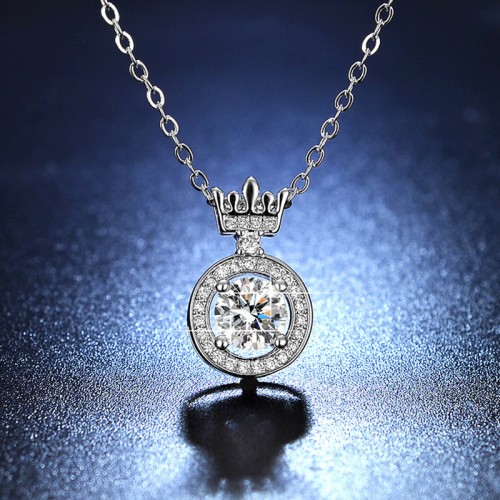 Arihant Silver Plated Crystal Studded Crown inspir...