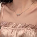 Arihant Rose Gold Plated American Diamond Studded Infinity Shape Korean Pendant
