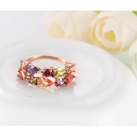 Arihant Multicolour Cubic Zirconia Fashion Ring 5001