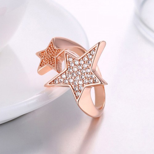 Arihant Delicate Star AD Adjustable Ring Jewellery...