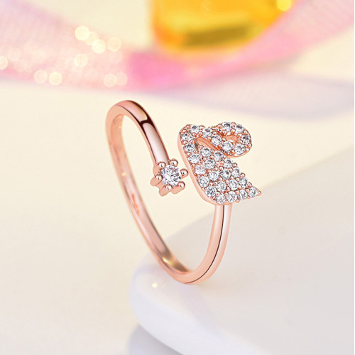 Arihant Rose Gold Plated American Diamond Studded ...