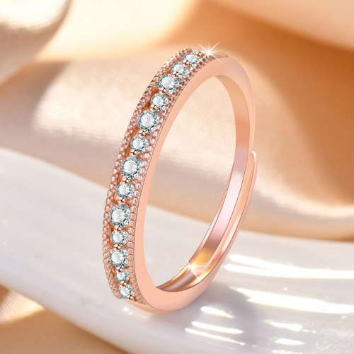 Arihant Rose Gold Plated American Diamond Studded ...