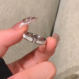 Arihant Silver Plated American Diamond Studded Contemporary Korean Finger Ring