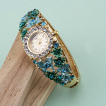 Arihant Multicolour AD Bracelet Watch 9005