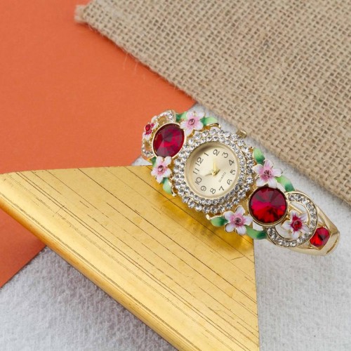 Arihant Multicolour AD Bracelet Watch 9070