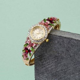 Arihant Multicolour AD Bracelet Watch 9075